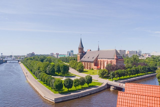 Odbudowana katedra na wyspie Knipawie w Kaliningradzie (źródło: Wikipedia.org, autor: Ildar Gumerov, licencja: CC)