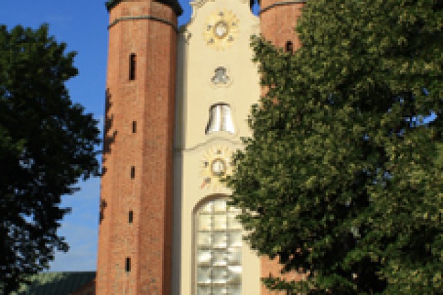 Fasada katedry oliwskiej
