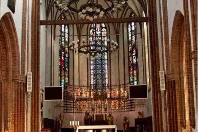 Wnętrze koszalińskiej katedry (fot. Tomasz Duda)